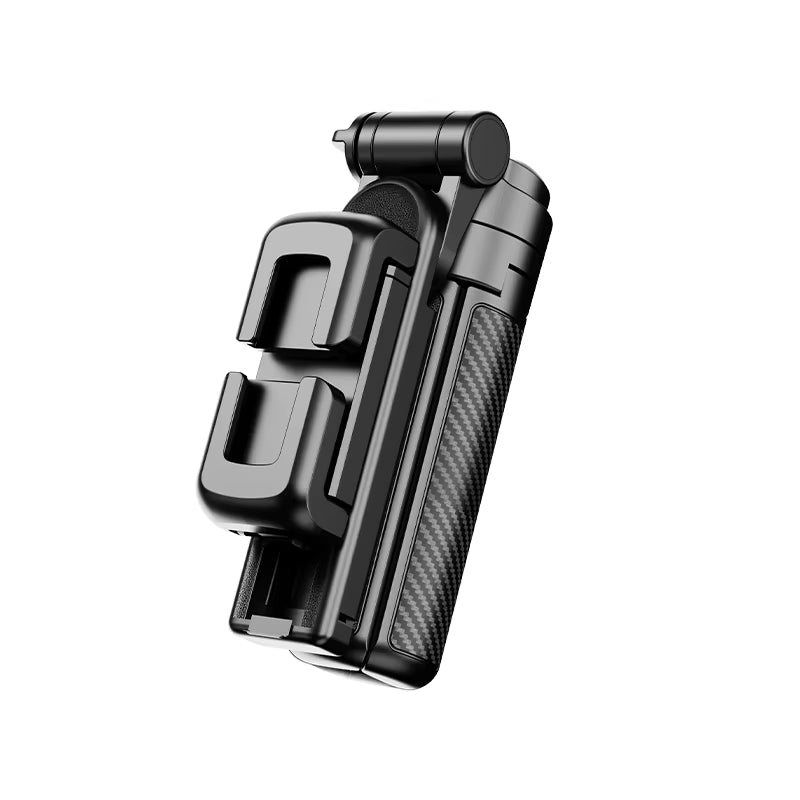 New Upgrade Pocket Selfie Stick Four-Corner Stand with Rechargeable Bluetooth Remote Foldable Phone Holder for Iphone Android